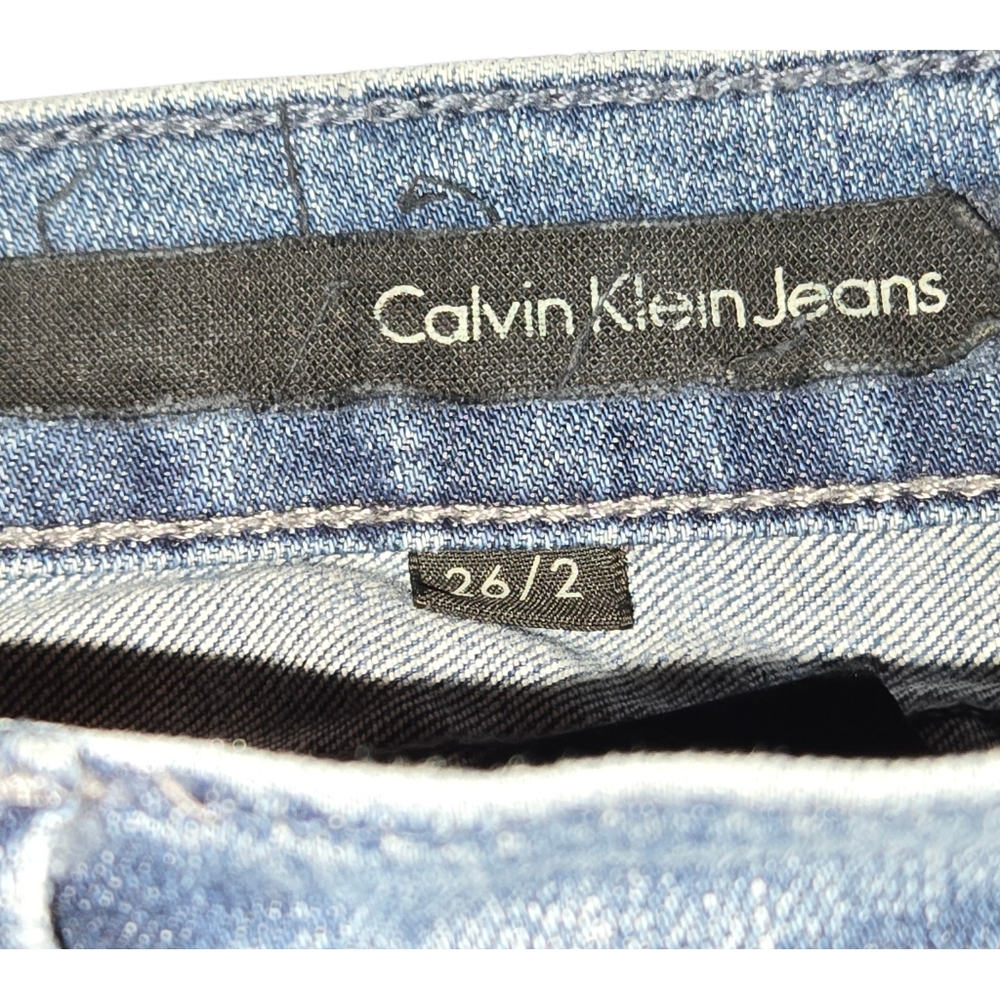 Calvin Klein Jeans Women's Light Blue Denim Jeans